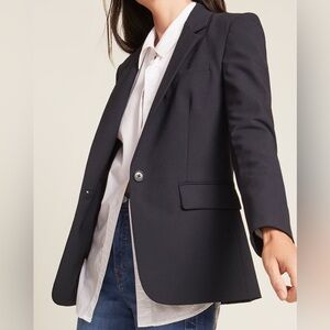 Veronica Beard Classic Dickey Jacket in Navy